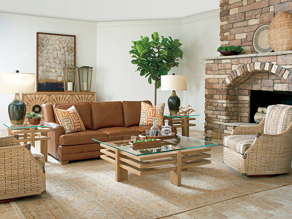 Calcutta Square End Table