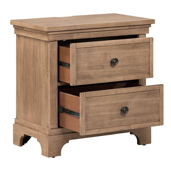 Haven Hills Nightstand w/ Charging Station - 928-BR61