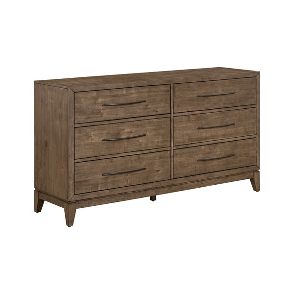 Shaker Lakes 6 Drawer Dresser - 936-BR31