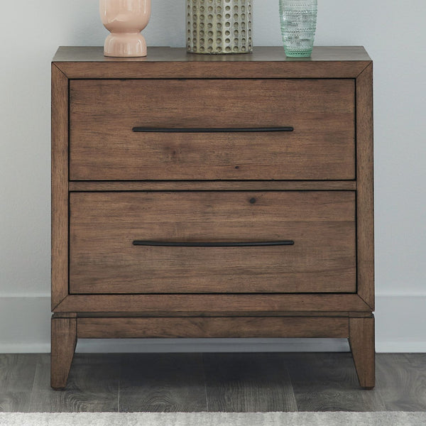Shaker Lakes Nightstand w/ Charging Station - 936-BR61
