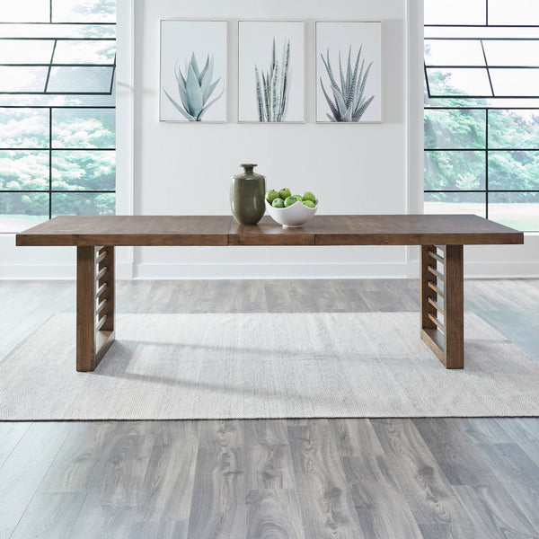 Shaker Lakes Double Pedestal Table Set - 936-DR-DPS