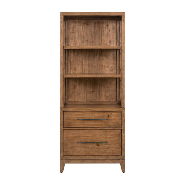 Shaker Lakes Lateral File Bookcase - 936-HO-LFBK