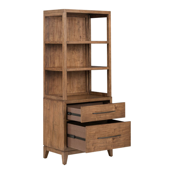 Shaker Lakes Lateral File Bookcase - 936-HO-LFBK