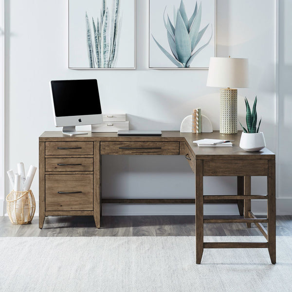 Shaker Lakes L Shaped Desk Set - 936-HO-LSD