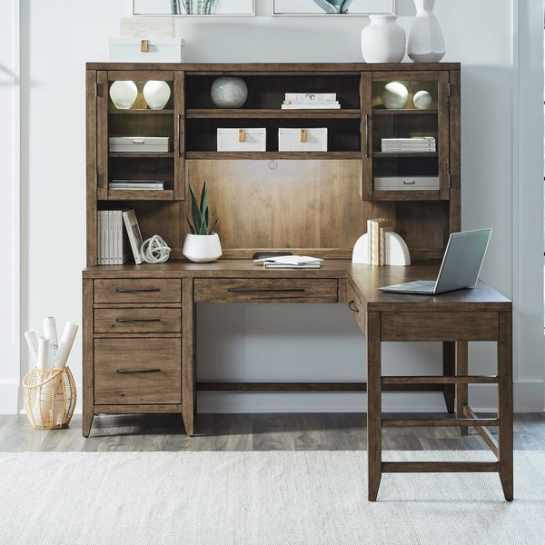 Shaker Lakes Opt L Shaped Desk Set - 936-HO-OLSD