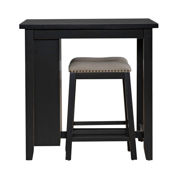 Brook Creek 3 Piece Counter Set - Black - 942B-CD-3CTS
