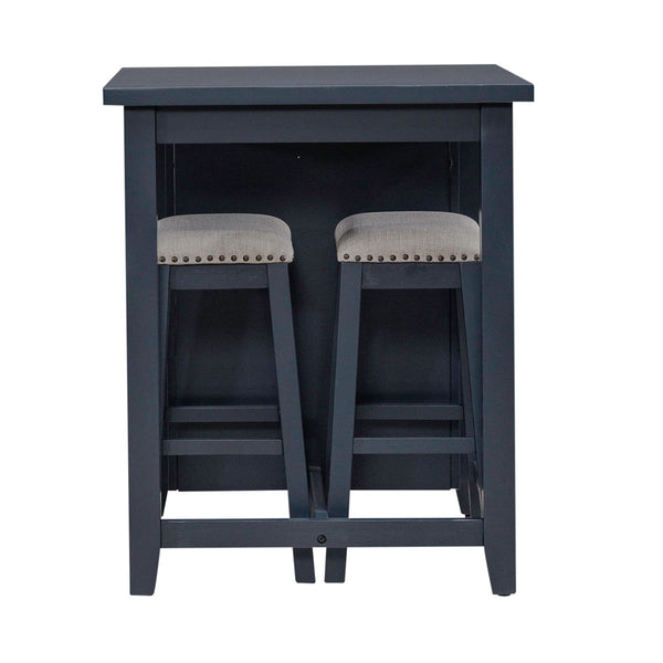 Brook Creek 3 Piece Counter Set - Navy - 942NY-CD-3CTS