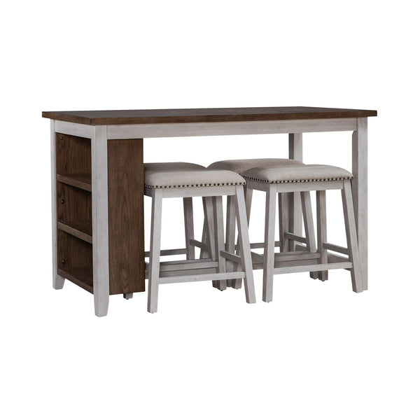Brook Creek 5 Piece Counter Set- Two Tone - 942TT-CD-5CTS