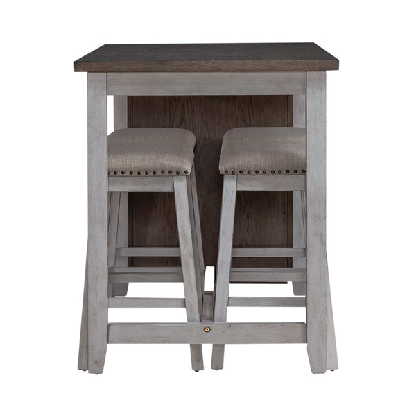 Brook Creek 5 Piece Counter Set- Two Tone - 942TT-CD-5CTS