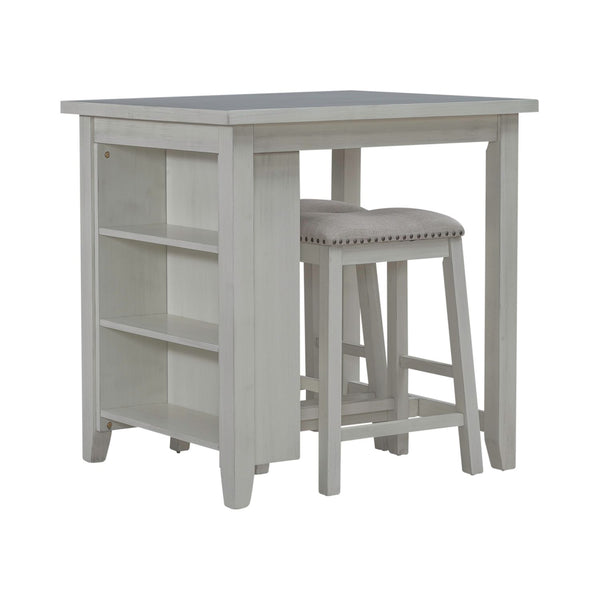 Brook Creek 3 Piece Counter Set - White - 942W-CD-3CTS