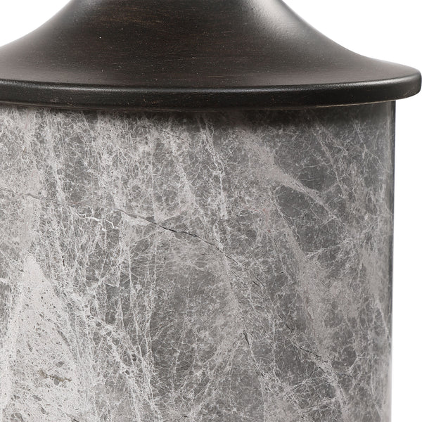 Uttermost Deane Marble Candleholders, S/2
