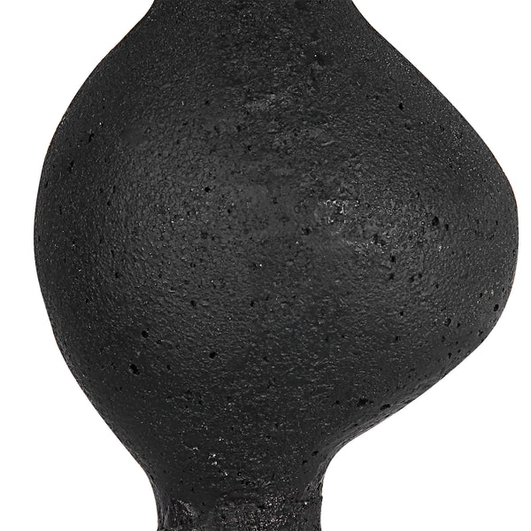 Uttermost Koa Black Marble Sculptures, S/2