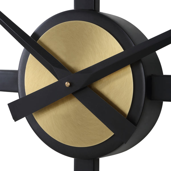 Uttermost Captain Industrial Wall Clock