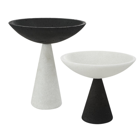 Uttermost Antithesis Marble Bowls, S/2