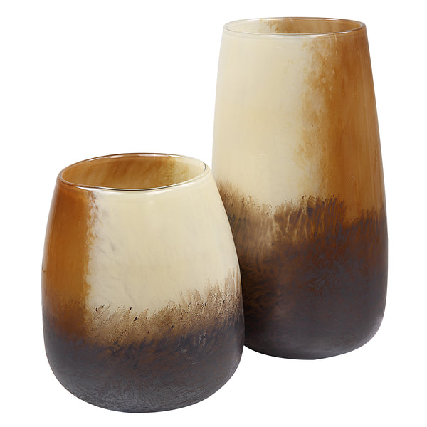 Uttermost Desert Wind Glass Vases, S/2