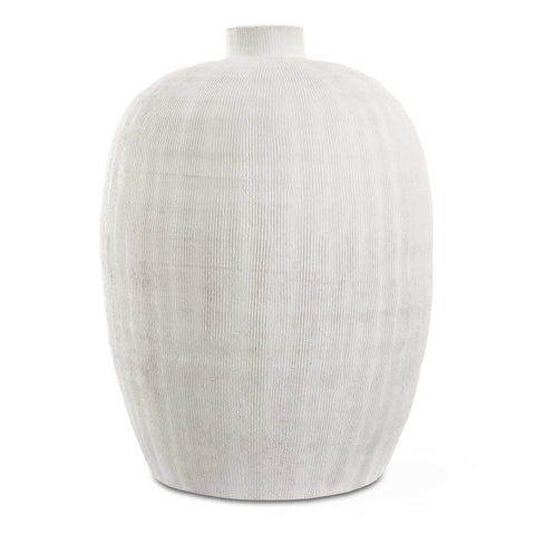 Uttermost Floreana Medium White Vase