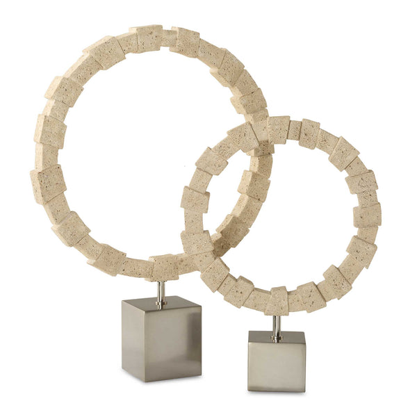 Uttermost Ivory Fusion Stone Rings Set/2