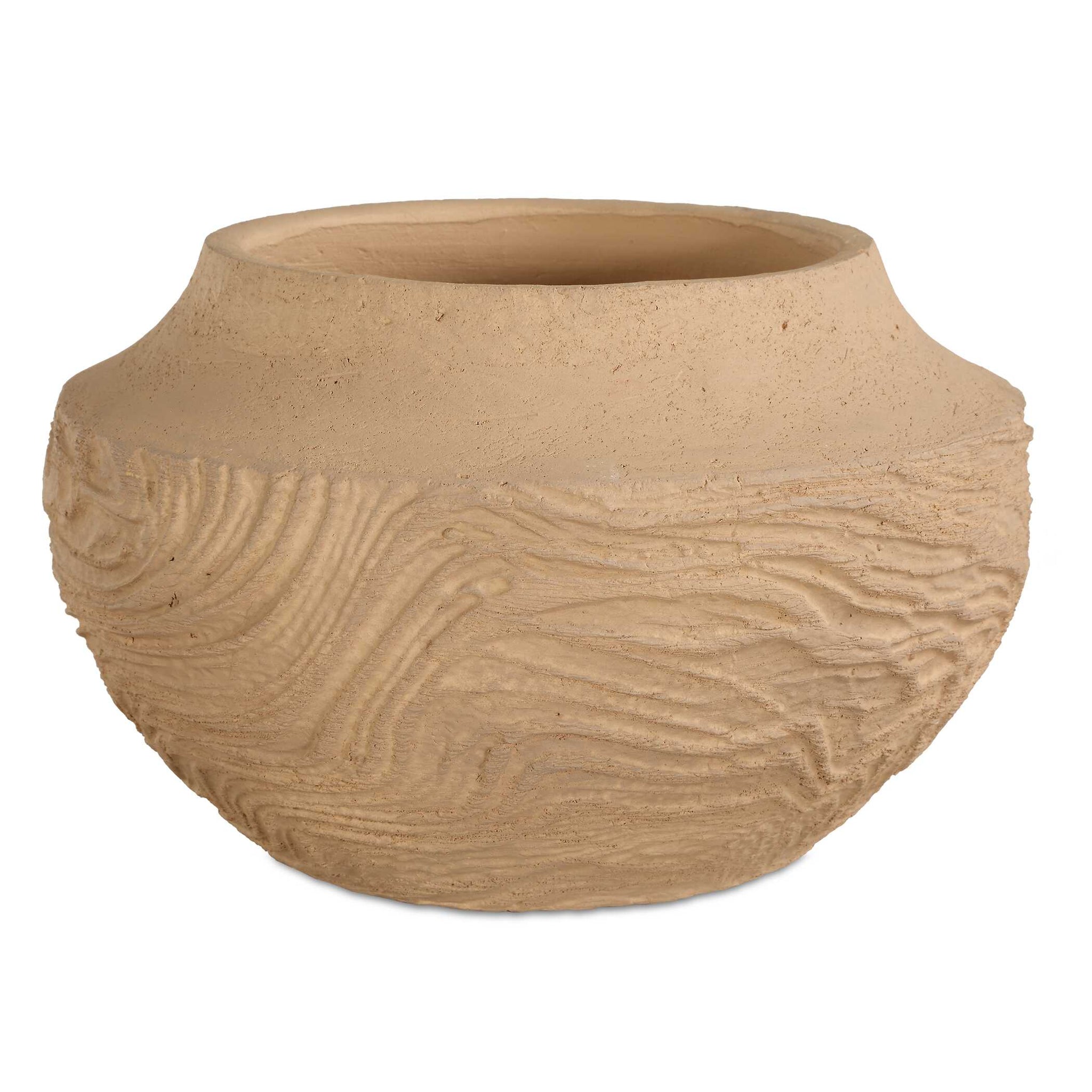 Uttermost Sandstone Flow Small Terracotta Vase