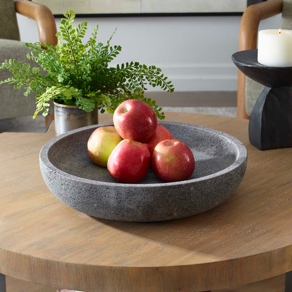 Uttermost Ashen Earth Outdoor Bowl