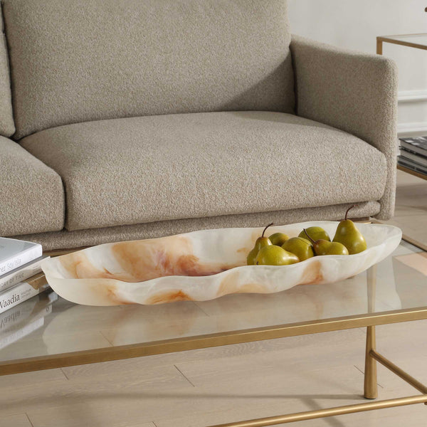 Uttermost Organic Elegance Wavy Oval Bowl