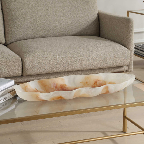 Uttermost Organic Elegance Wavy Oval Bowl