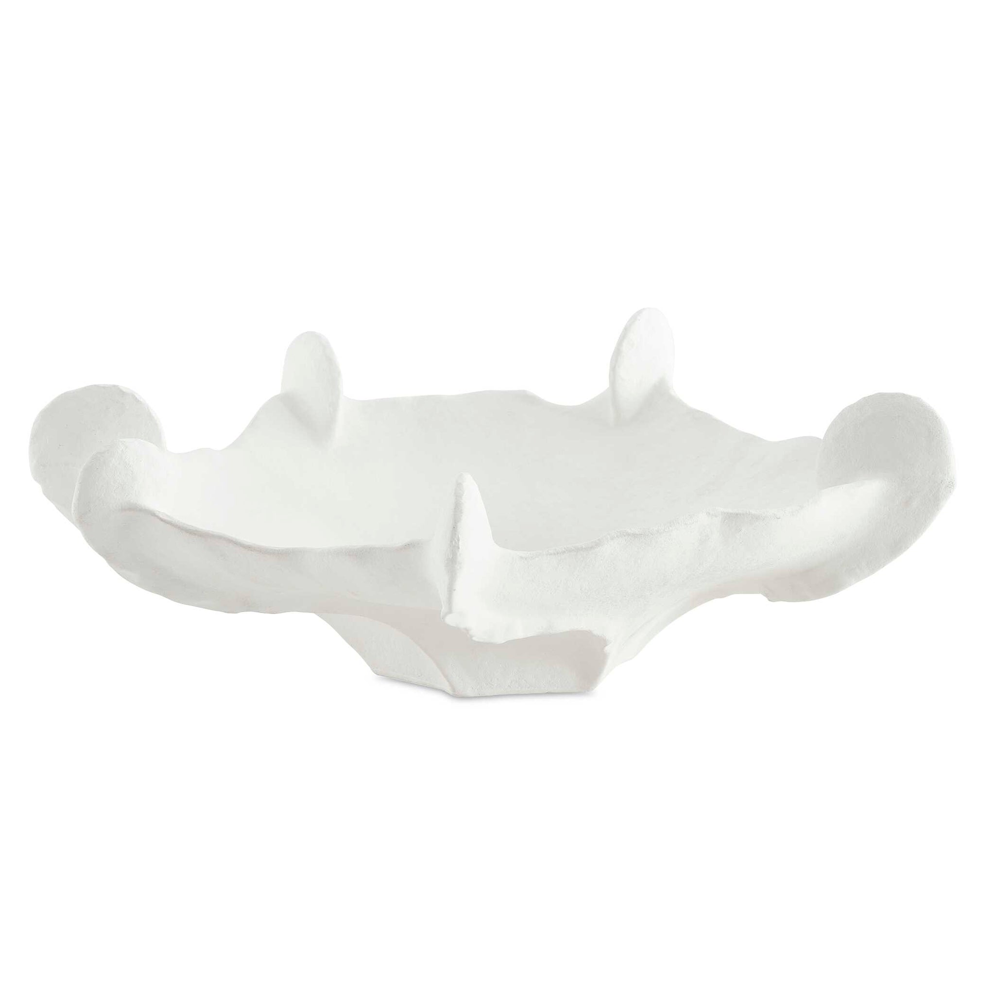 Uttermost Coral Mirage White Outdoor Bowl