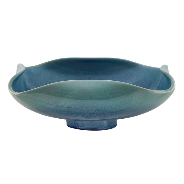 Uttermost Blue Lagoon Outdoor Bowl