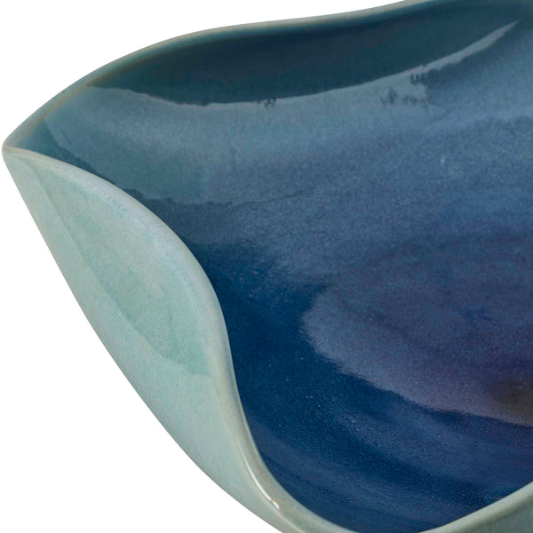 Uttermost Blue Lagoon Outdoor Bowl