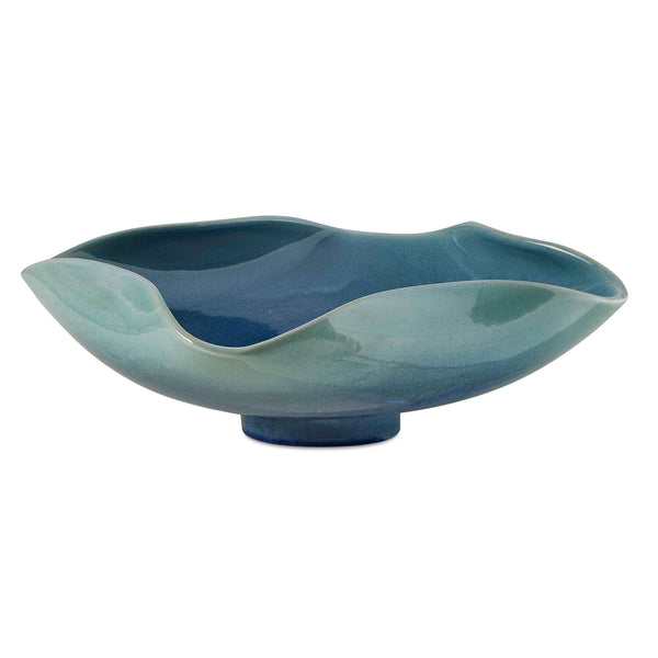 Uttermost Blue Lagoon Outdoor Bowl