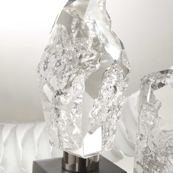 Uttermost Crystal Peak Sculptures Set/2