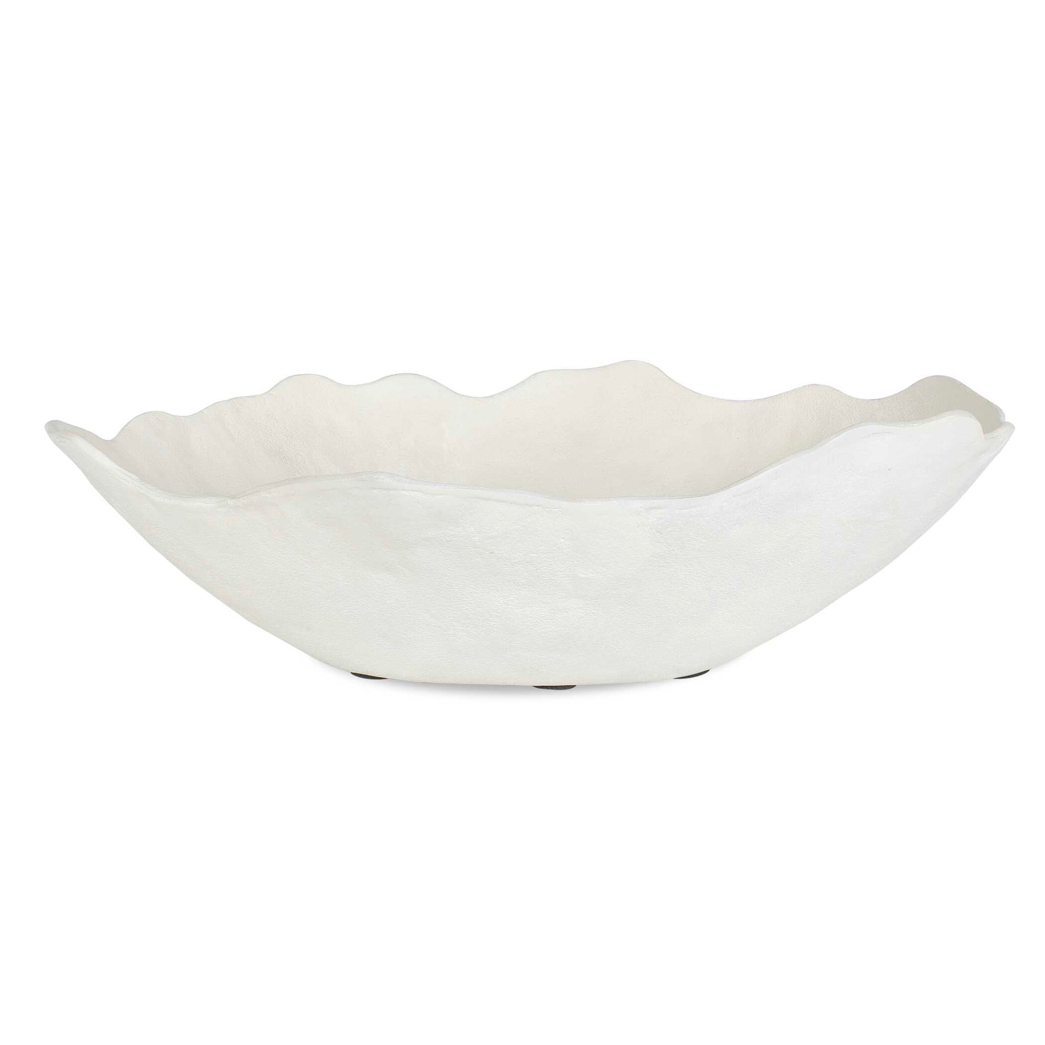 Uttermost Obscura Warm White Outdoor Bowl