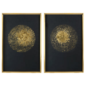 Uttermost Gold Rondure Framed Prints, S/2
