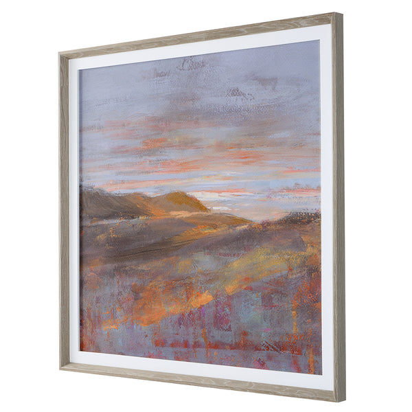 Uttermost Dawn On The Hills Framed Print