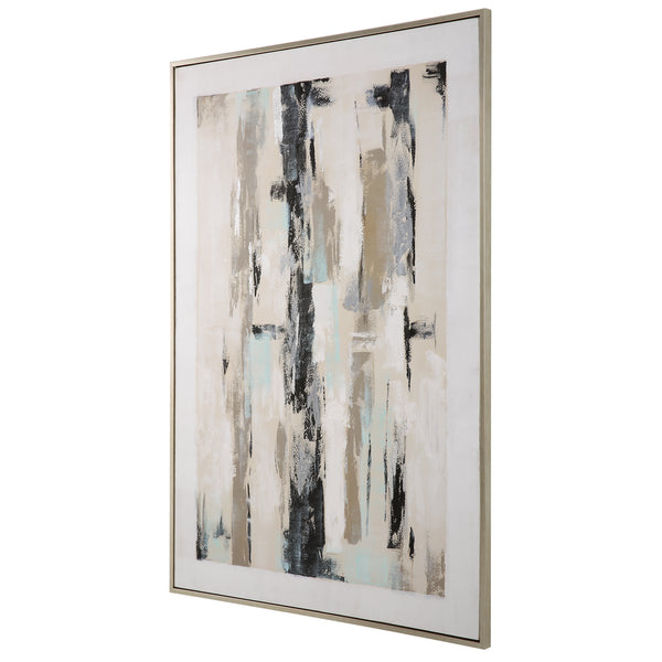 Uttermost Placidity Hand Painted Abstract Art