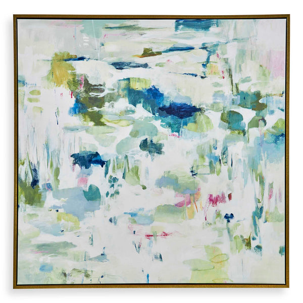 Uttermost Abstract Reflections Framed Canvas