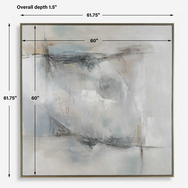 Uttermost Contort Hand Painted Abstract Art