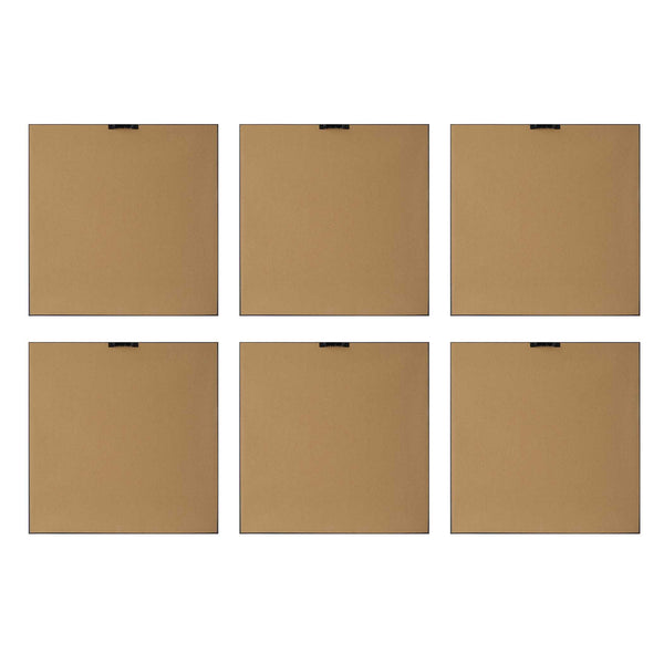 Uttermost Fresh Start Red Abstract Prints Set/6