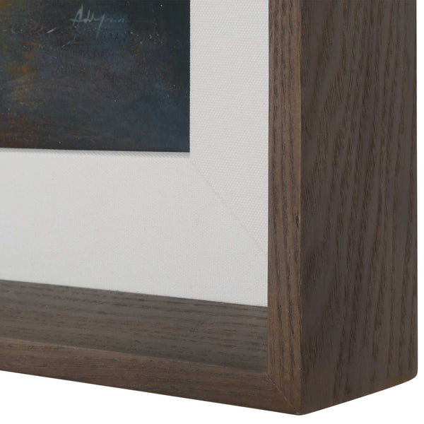 Uttermost Blue Reverie Framed Abstract Lake Print