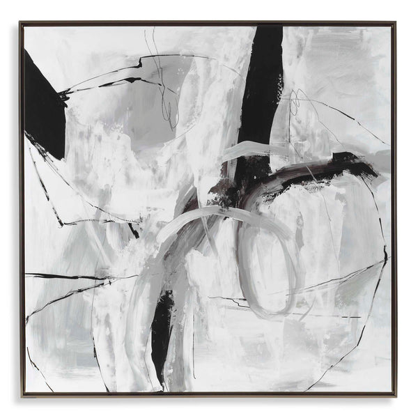 Uttermost Looping Eternity Framed Abstract Art