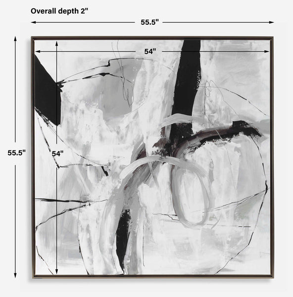 Uttermost Looping Eternity Framed Abstract Art