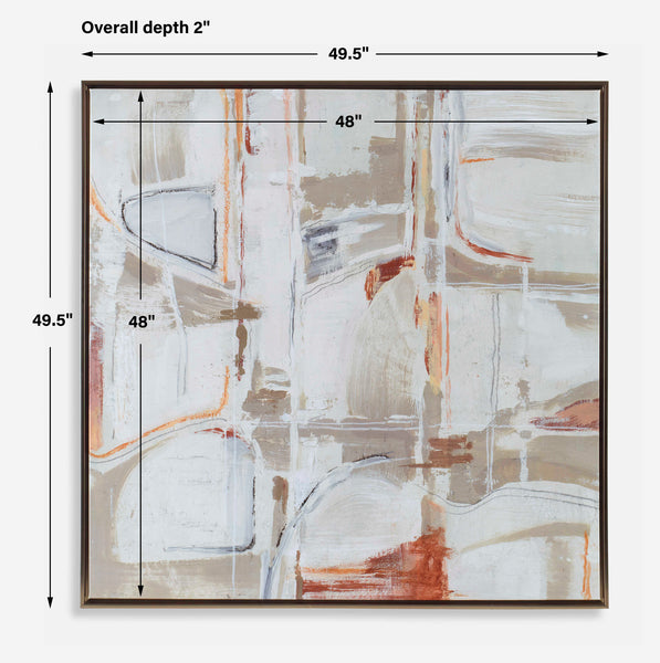 Uttermost Neutral Nirvana Abstract Canvas Art