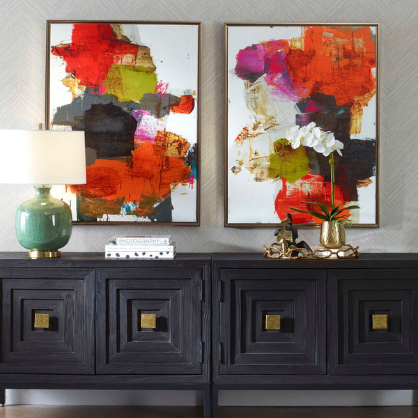 Uttermost Tried And True Framed Abstract Art Set/2