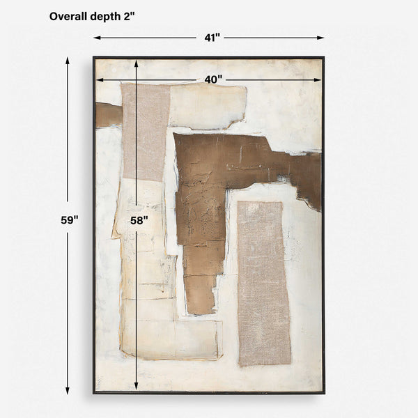 Uttermost Interference Hand Painted Canvas