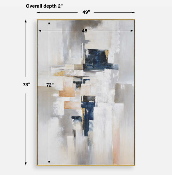 Uttermost Waterfront Geometric Abstract Art