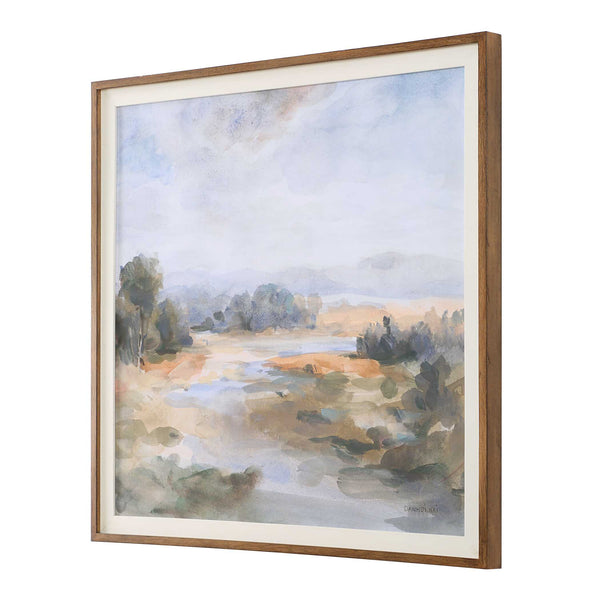 Uttermost River Afternoon Landscape Print