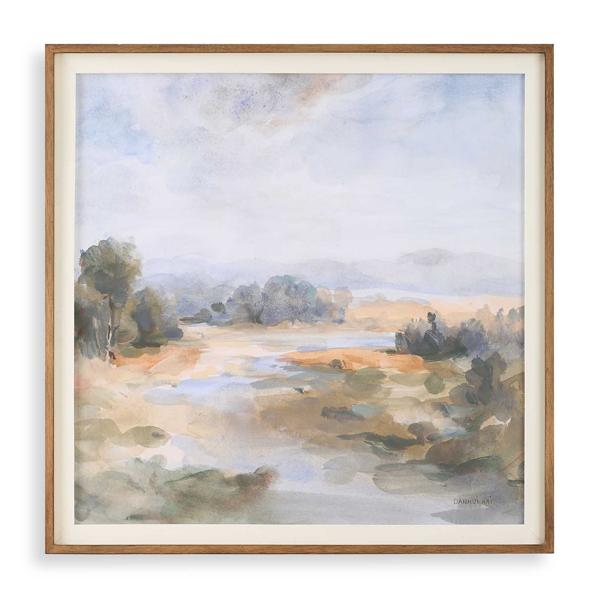 Uttermost River Afternoon Landscape Print