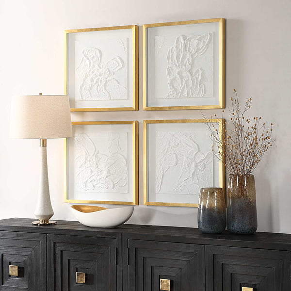 Uttermost Fourfold Framed Prints Set/4