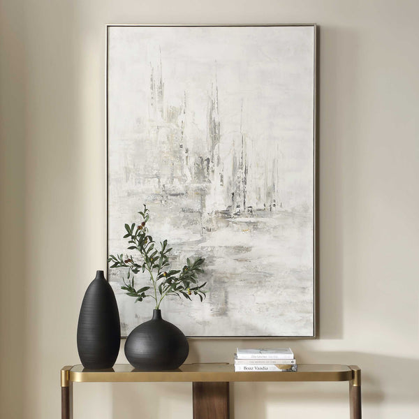 Uttermost Hours In Silence Abstract Art