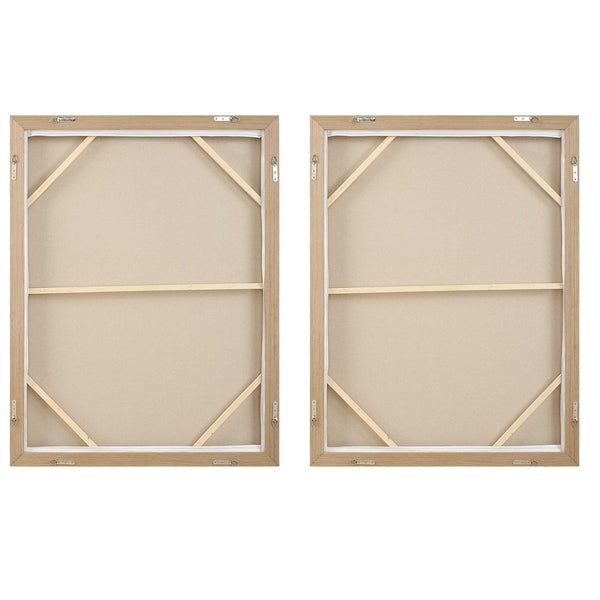 Uttermost Molten Patina Framed Canvases Set/2