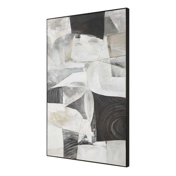Uttermost Folding Time Framed Abstract Art